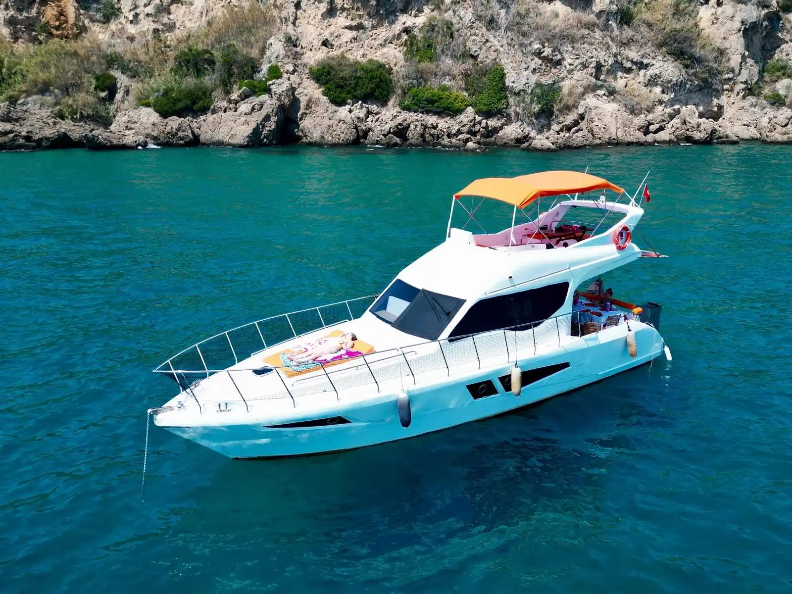Antalya Kundu Yacht Charter 16m Custom Built 45